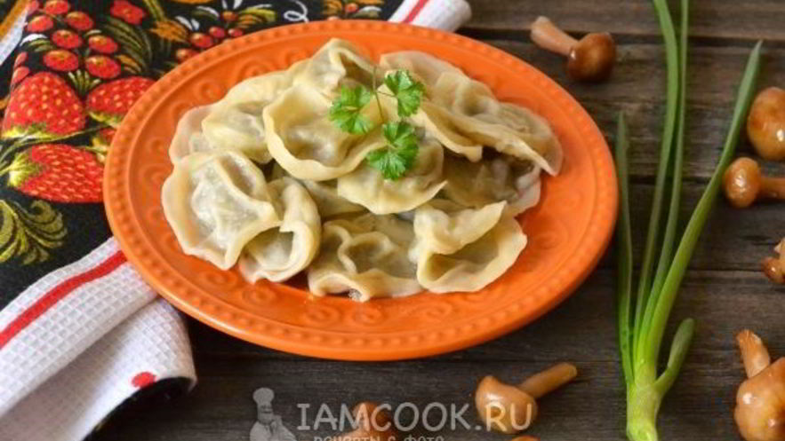 Рецепт постных пельменей