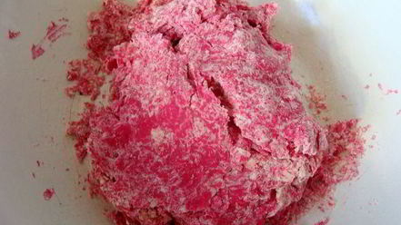 Рецепт постных цветных хинкали к 8 марта