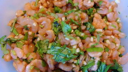 Рецепт постных цветных хинкали к 8 марта