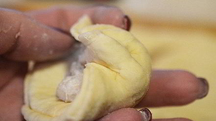 Рецепт рыбных пельменей елочки