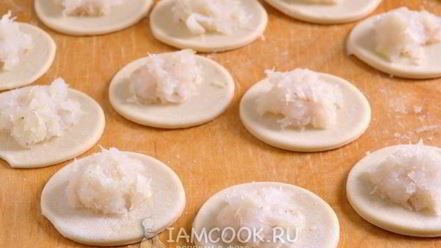 Рецепт рыбных пельменей из трески