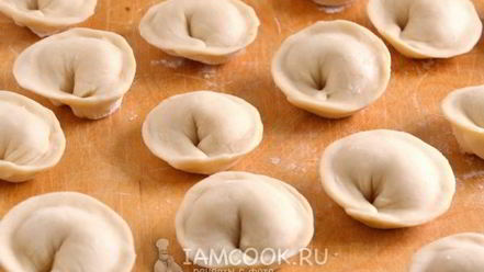 Рецепт рыбных пельменей из трески