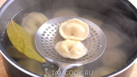 Рецепт рыбных пельменей из трески