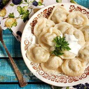 Рецепт Сочных пельменей на заварном тесте