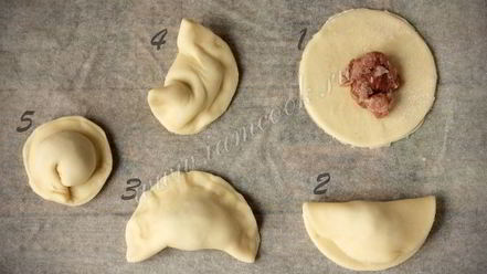 Рецепт сочных пельменей на заварном тесте