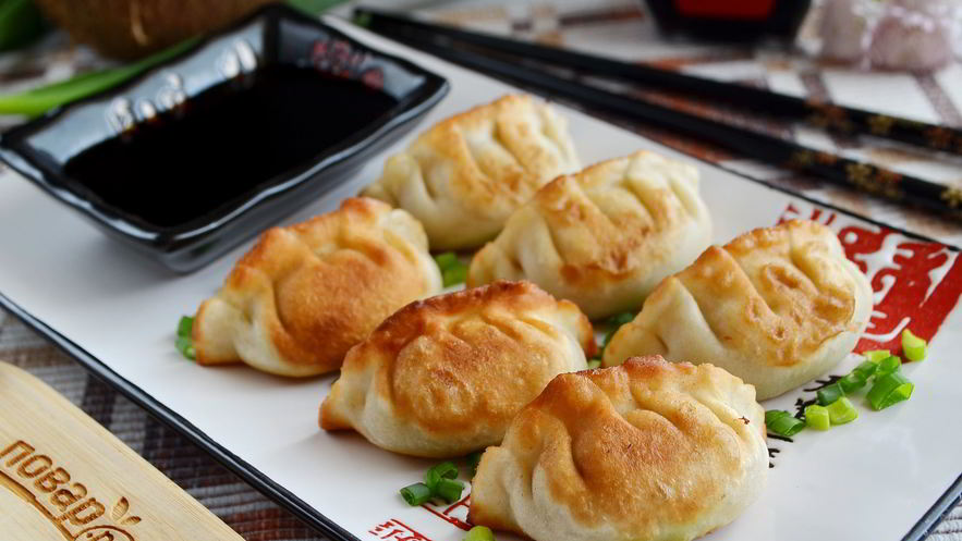 Рецепт японских жареных пельмешков гедза