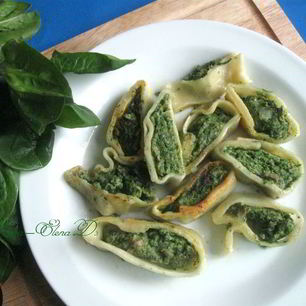 Рецепт Жареных швабских пельменей Маульташен