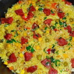 Рецепт Испанской паэльи с курицей