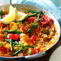 Рецепт Испанской паэльи с овощами