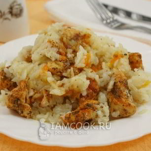 Рецепт Куриного плова в мультиварке