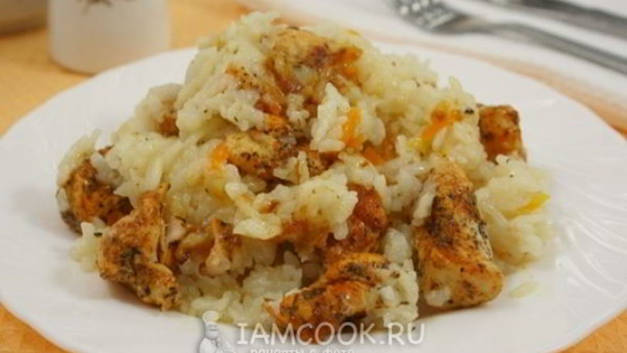 Рецепт куриного плова в мультиварке