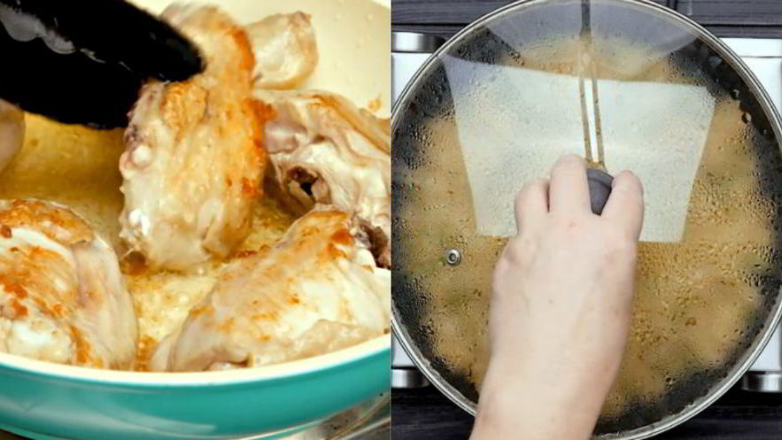 Рецепт паэльи с курицей и креветками