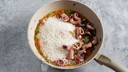 Рецепт паэльи с морепродуктами