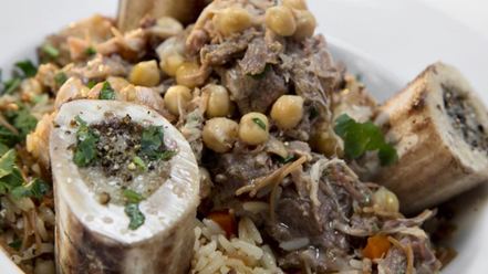 Рецепт пилава с тушенкой и вареным нутом