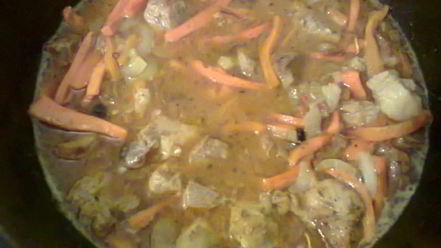 Рецепт плова фантазия с мясом и грибами