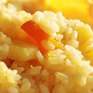 Рецепт Плова фруктового Санаторского с апельсином