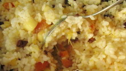 Рецепт плова фруктового санаторского с апельсином