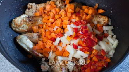 Рецепт плова из бурого риса с курицей