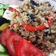 Рецепт Плова из киноа с грибами