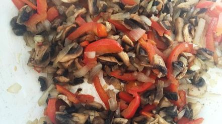 Рецепт плова из киноа с грибами