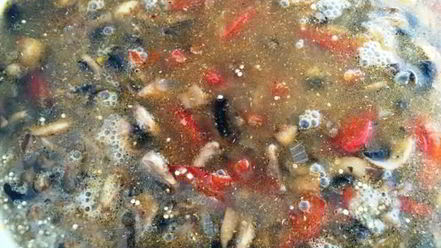 Рецепт плова из киноа с грибами