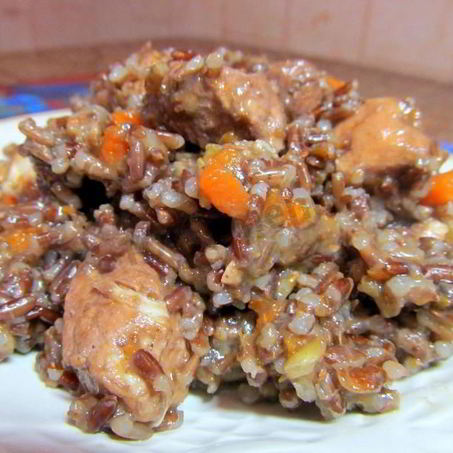 Рецепт Плова из красного риса