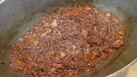 Рецепт плова из красного риса