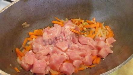 Рецепт плова из красного риса