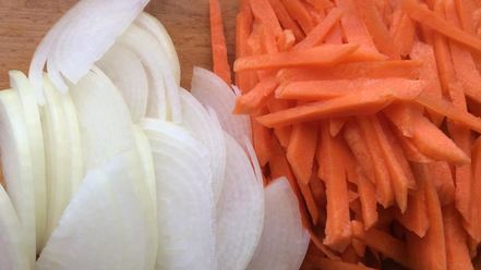 Рецепт плова на шкварках с копченостями