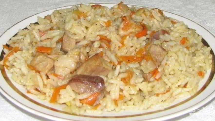 Рецепт плова на скорую руку