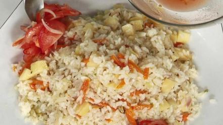 Рецепт плова с айвой