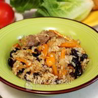 Рецепт Плова с бараниной по-быстрому