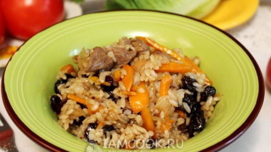 Рецепт плова с бараниной по-быстрому