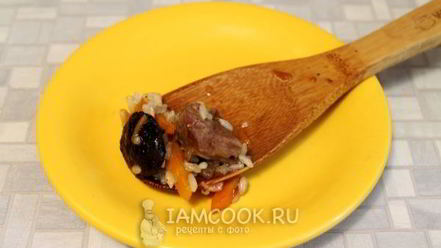 Рецепт плова с бараниной по-быстрому