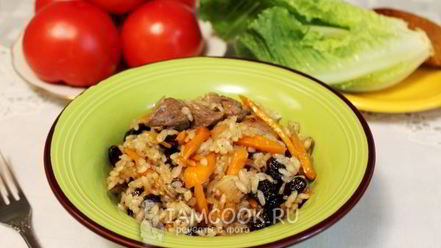 Рецепт плова с бараниной по-быстрому