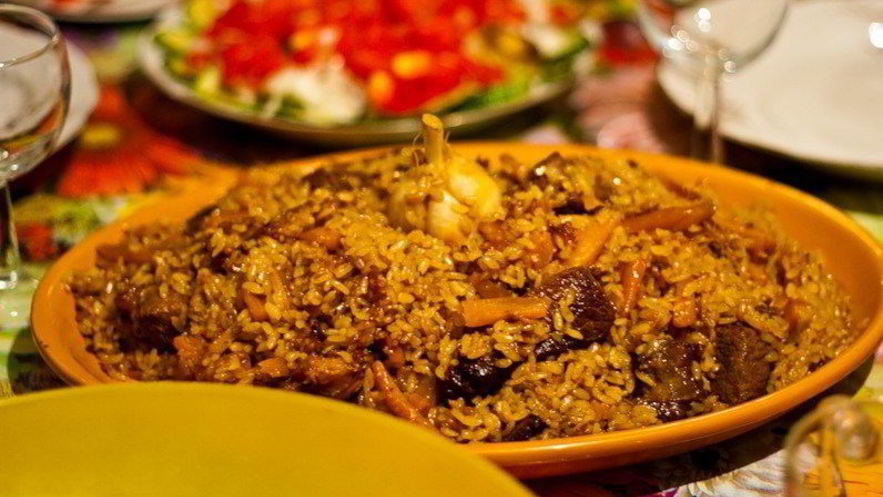 Рецепт плова с бараниной в духовке