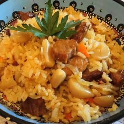 Рецепт Плова с чесноком