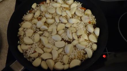 Рецепт плова с чесноком