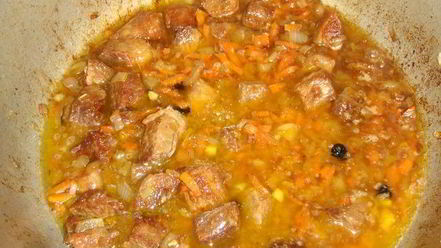 Рецепт плова с говядиной