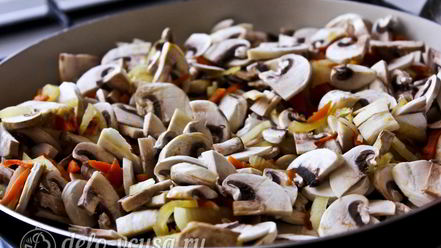 Рецепт плова с грибами
