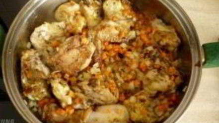 Рецепт плова с курицей и овощами