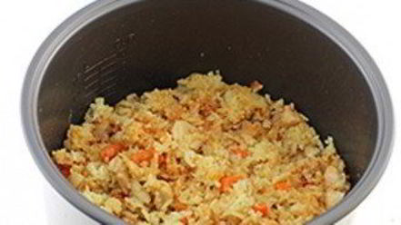 Рецепт плова с курицей в мультиварке