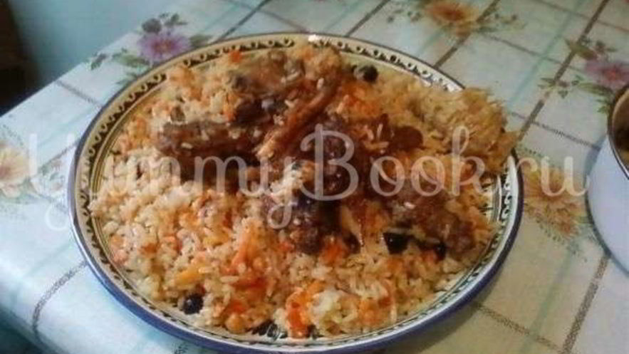 Рецепт плова с ребрышками