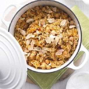 Рецепт Плова с турецким горошком