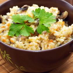 Рецепт Плова со свежими грибами