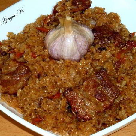 Рецепт Плова со свиными ребрышками