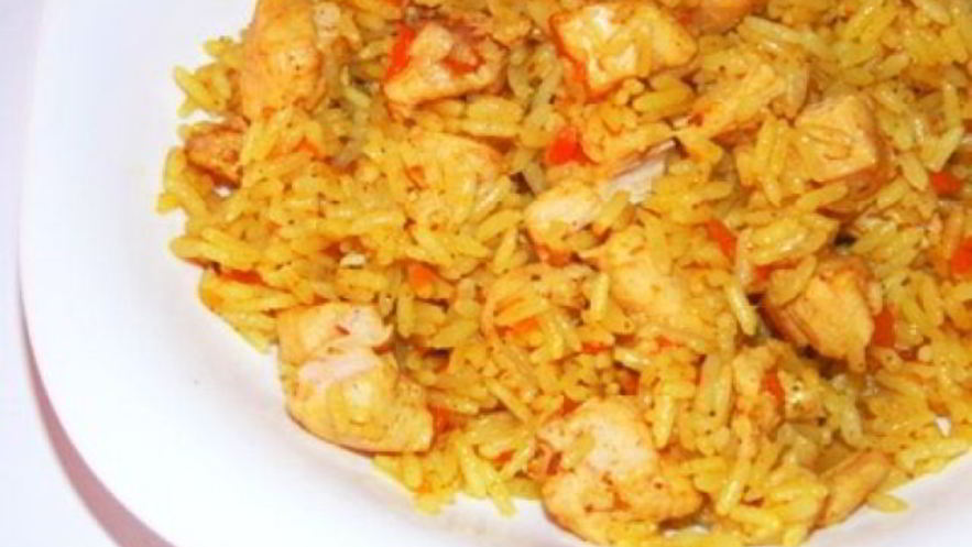 Рецепт плова в духовке с курицей