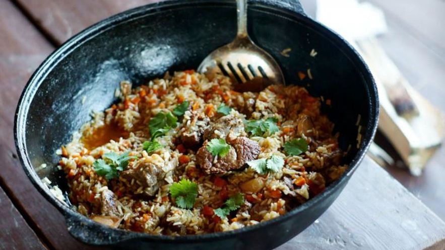 Рецепт плова в казане из говядины