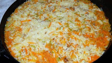 Рецепт плова в тесте