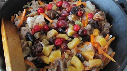 Рецепт по мотивам шах-плов